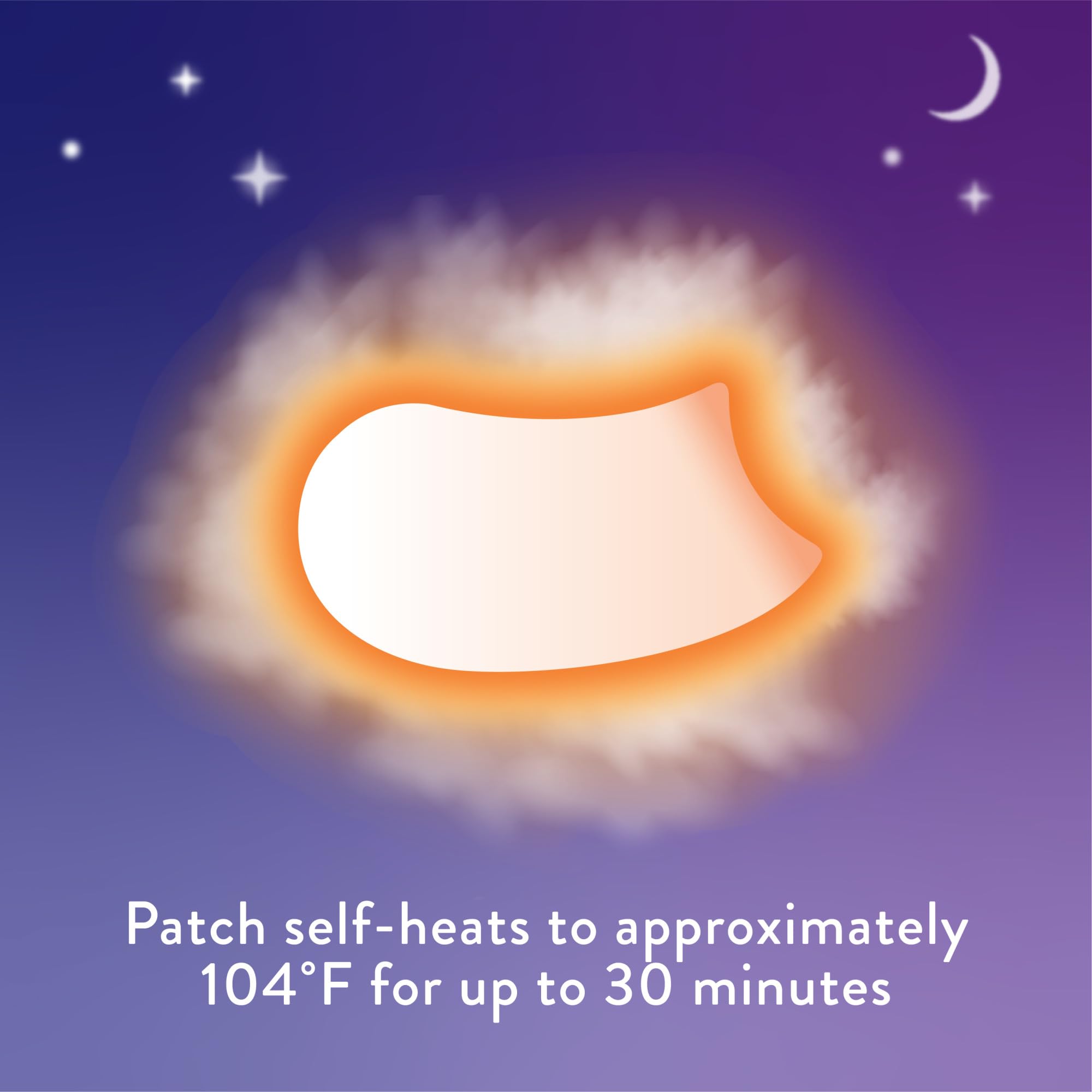 MegRhythm by Kao Gentle Steam Neck Patch, Calming Neck Patch for a Good Night Sleep, Soothe Tension & Lift Away Stress, Lavender, 5 Ct