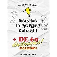 Desenhos Legais para Colorir: Livro para colorir (Portuguese Edition) Desenhos Legais para Colorir: Livro para colorir (Portuguese Edition) Hardcover Paperback