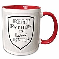 3dRose RinaPiro - Funny Quotes - You are the best father-in-law ever - Mugs (mug_214586_5)