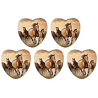 Car Air Fresheners 6 Pcs Hanging Air Freshener for Car Horses Aromatherapy Tablets Hanging Fragrance Scented Card for Car Rearview Mirror Accessories Scented Fresheners for Bedroom Bathroom