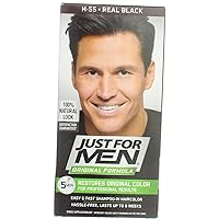JUST FOR MEN SHAMPOO IN REAL BLACK H55