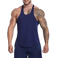 Men's Workout Shirts Sleeveless Fitness Suit Basketball Running Yoga Quick-Drying Vest Workout Shirts for Men