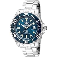 Invicta Men's 18160 Pro Diver Analog Display Japanese Automatic Silver Watch