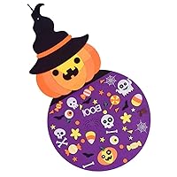 ERINGOGO 2pcs Halloween Decorations Halloween Wall Hanging Pumpkin Ornament para De Mujer Interior Halloween Craft Supplies Goblincore Pumpkins Decor Pendant Toy Child Felt