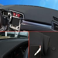 Leather Dash Cover Mat Dash Carpet Dashboard Cover Mat Non-Slip for Lexus NX 350/450h 2022 2023 2024