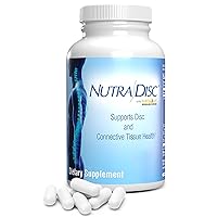 Nutra Disc Joint Support Supplement - 90 Capsules - Glucosamine Chondroitin for Joint Pain, Disc and Connective Tissue Health - with Meriva Curcumin Extract and Z-Pro Enzyme Blend