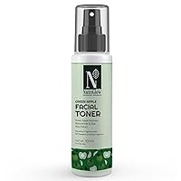 NutriGlow Advanced Organic Green Apple Facial Toner with Green Apple and Alovera Extracts for Anti-Ageing, Reduce Pigmenation, Instant Glowing, All Skin Types, 100 ml