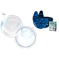 Breastfeeding Essentials Combo - Milk Collector Shells and InstaRelief Breast Therapy Pack - Optimal Care for Nursing Moms