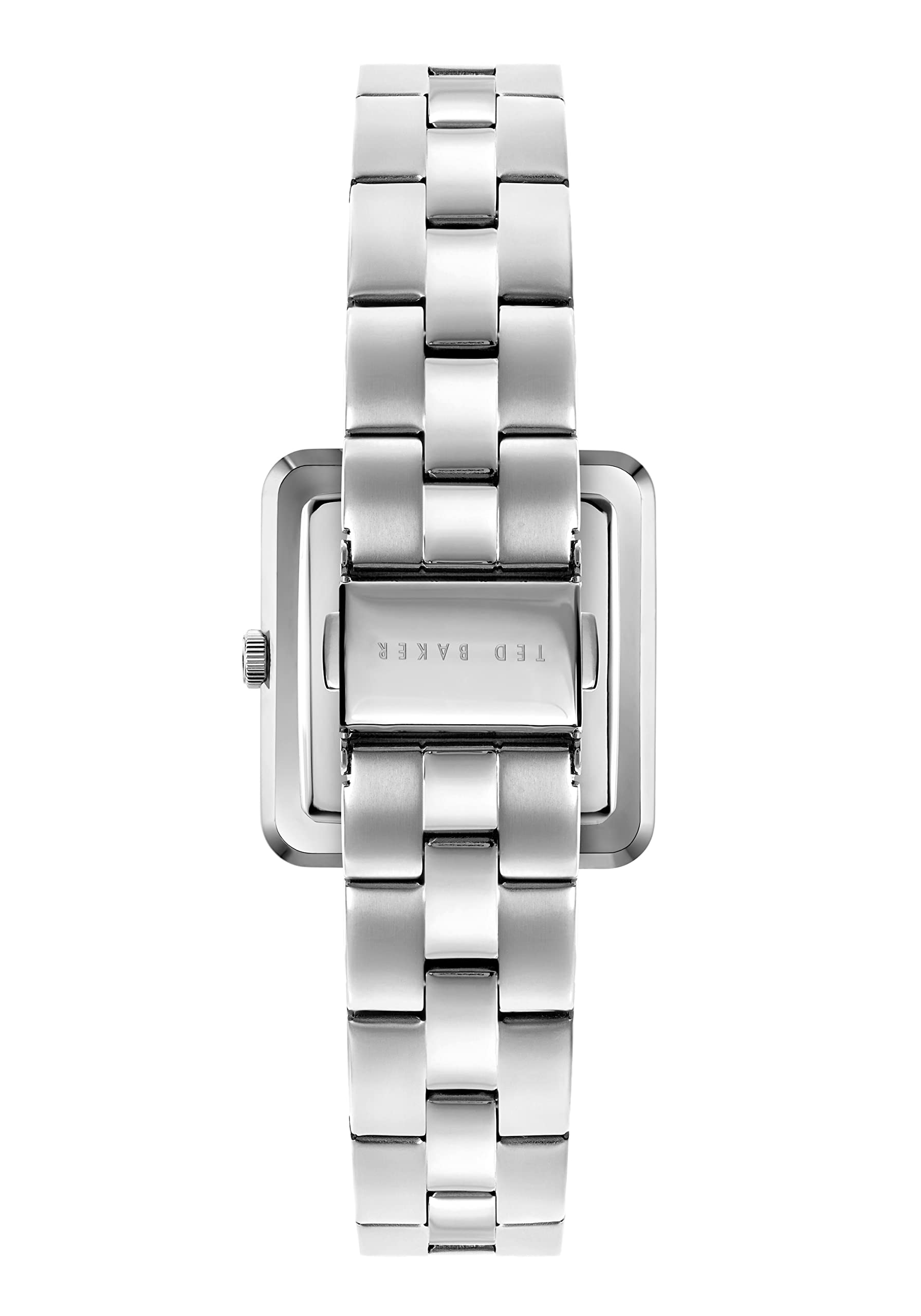 Ted Baker Ladies Recycled Stainless Steel Silver Bracelet Watch (Model: BKPMSS3059I)
