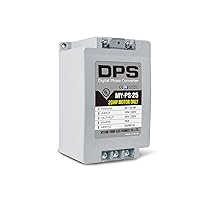 Capacity(DPS) 25HP 75A 220V, Single-Phase to 3-Phase Converter, MY-PS-25 Must Be Only Used for 20HP(15kW) 60A 220V 3-Phase Motor, One DPS Must Be Used for One Motor Only, UL Listed