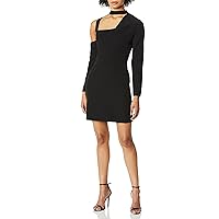 Finders Keepers Women's The Message Cold Shoulder Long Sleeve Mini Dress