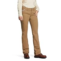 ARIAT Women's Fr Stretch Duralight Canvas Stackable Straight Leg Pant