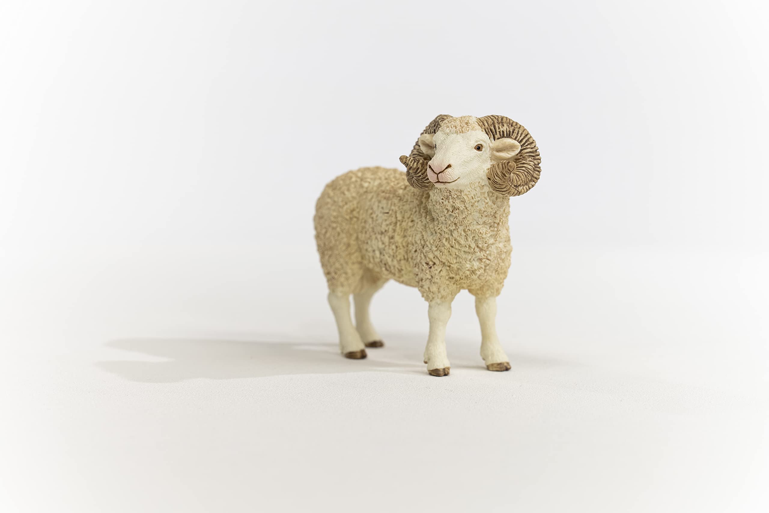 Schleich Farm World, Realistic Farm Animal Toys for Boys and Girls Ages 3 and Above, Ram Toy Figurine