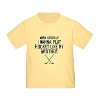 CafePress Play Hockey Like My Brother T Shirt Toddler Tee