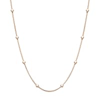 LIEBESKIND Necklace (Rose Gold, Stainless Steel)
