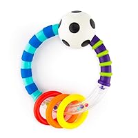 Sassy Ring Rattle | Developmental Baby Toy for Early Learning | High Contrast | For Ages Newborn and Up