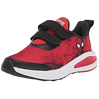 adidas Unisex-Child FortaRun X Marvel Spider-Man Two Strap Running Shoes