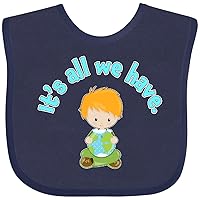 inktastic It's All We Have Earth Day Baby Bib
