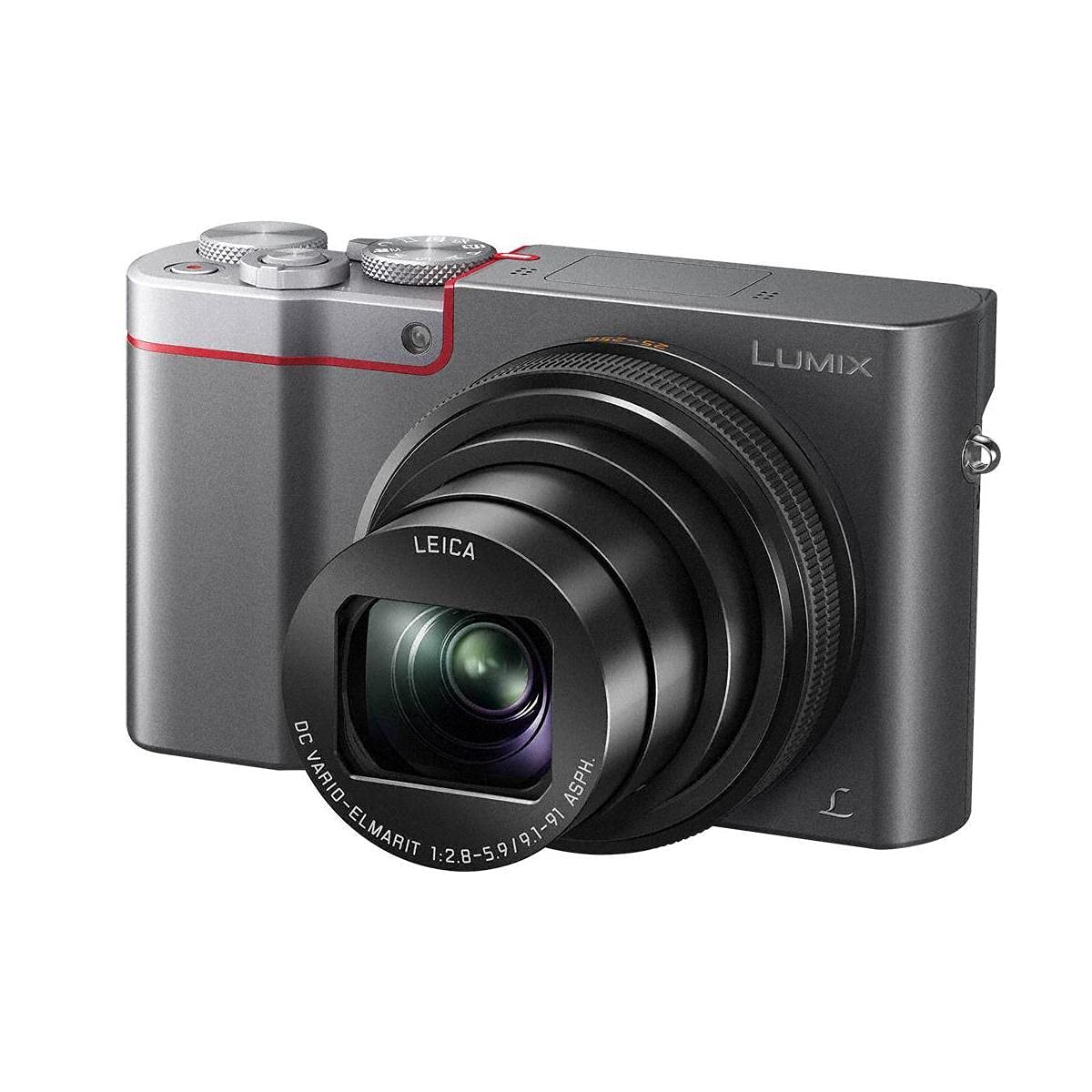 Panasonic LUMIX ZS100 4K Digital Camera, 20.1 Megapixel 1-Inch Sensor, 10X Zoom Leica Lens DMC-ZS100S (Silver), Bag, Tripod, 16GB SD Card + Case, Corel PC Software Kit, Cleaning Kit