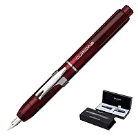 Platinum PKN-7000#77-1 Fountain Pen, Curidas, Grand Red, Extra Fine