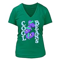 Cool Beans #359 - A Nice Funny Humor Women's V-Neck T-Shirt