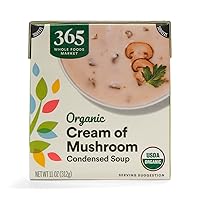 Soup Cream Of Mushroom Condensed Soup Organic, 11 Ounce