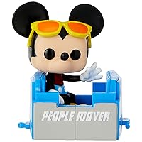 Funko Pop! Disney: Walt Disney World 50th - Mickey Mouse on The People Mover, Multicolor, 4.20-inch Vinyl Figure