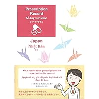 Kozaido Next [Set of 2] Medicine Notebook, Multilingual (English, Vietnamese, Japanese), Orange