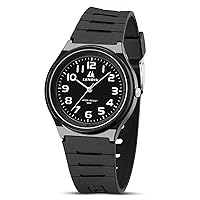 LN LENQIN Men's Watch Analogue Quartz 30 m Waterproof Wrist Watches Men with Date Fashion Casual Designer Watch for Men Silicone Band