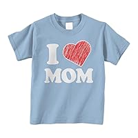 Threadrock Little Boys' I Love Mom Infant/Toddler T-Shirt