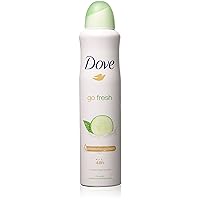 Dove Go Fresh Antiperspirant Body Spray 250Ml Cucumber & Green Tea 2-Pack Dove Go Fresh Antiperspirant Body Spray 250Ml Cucumber & Green Tea 2-Pack