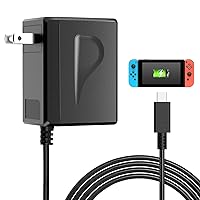 Switch Charger for Nintendo Switch, AC Power Charger Cable Adapter with Nintendo Switch Lite OLED and Android Mobile Phone Charger
