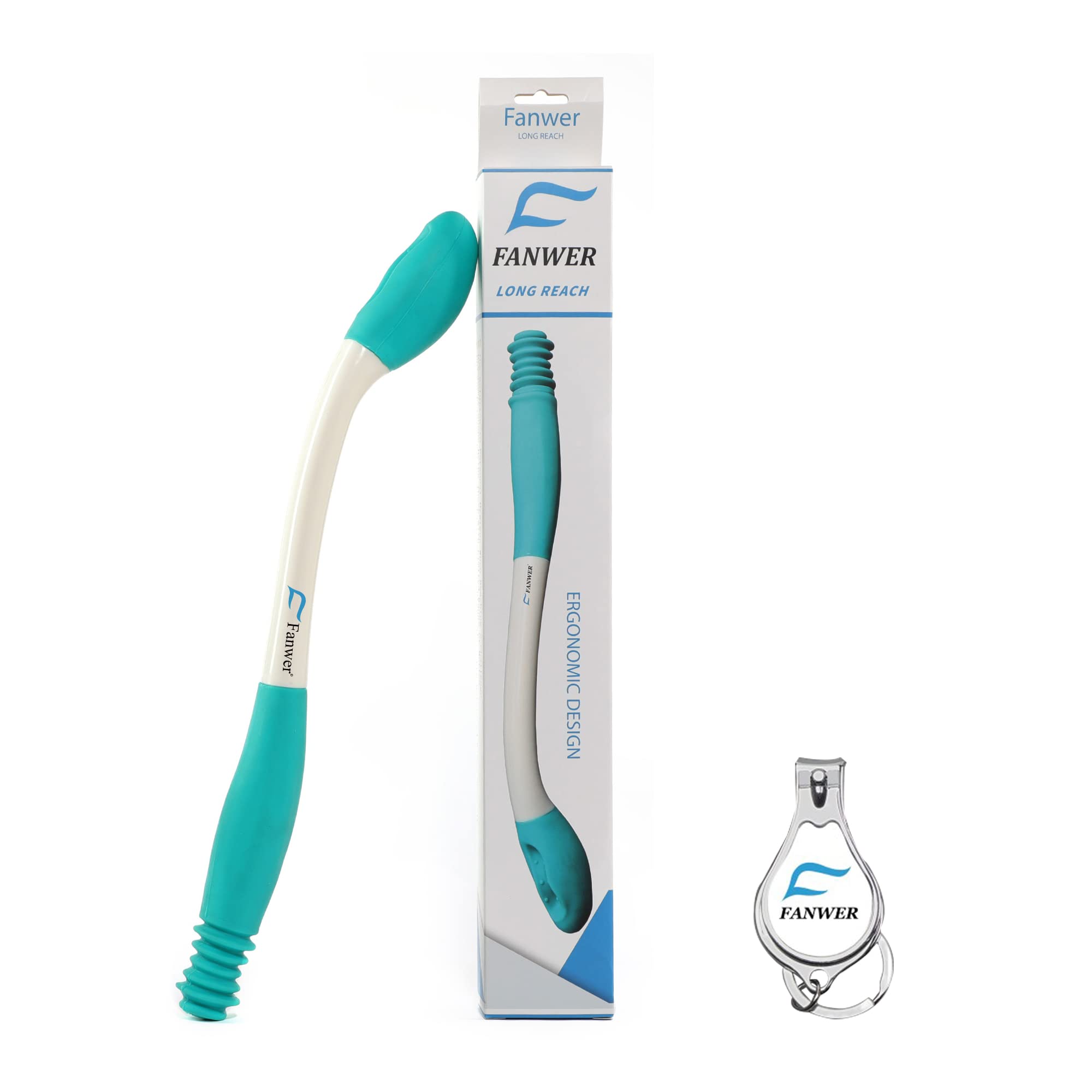 Fanwer Toilet Aids Tools,Long Reach Comfort Wipe,Extends Your Reach Over 15