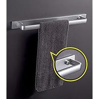 Towel Rail Chrome Stainless Steel Bath Rack W Mounted Towel Rack Holder, Towel Holder for Kitchen, Bathroom/B40Cm