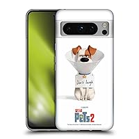 Head Case Designs Officially Licensed The Secret Life of Pets 2 Max Jack Russell Dog Character Posters Soft Gel Case Compatible with Google Pixel 8 Pro