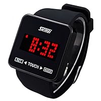 Advanced LED Touch Wrist Watches with Silicone Band