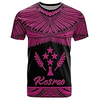 Funny Cool 3D Print Graphic Polynesian Tribal Design T Shirts for Men - Kosrae Design Tees