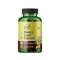 Neem Leaf Tablets -180 Neem 500 mg/Azadirachta Indica, Natural Skin Care, Skin Wellness Herbal ayurveda Supplement - 180 Tablet