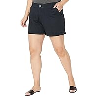 Lee Women's Legendary High Rise Relaxed Fit Rolled Short