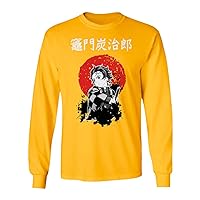 Anime Manga Tanjiro Slayers Demon Unisex Long Sleeve T-Shirt