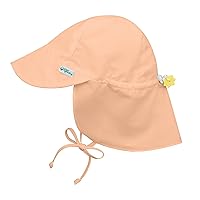 i play. Baby Girls' Flap Sun Protection Swim Hat