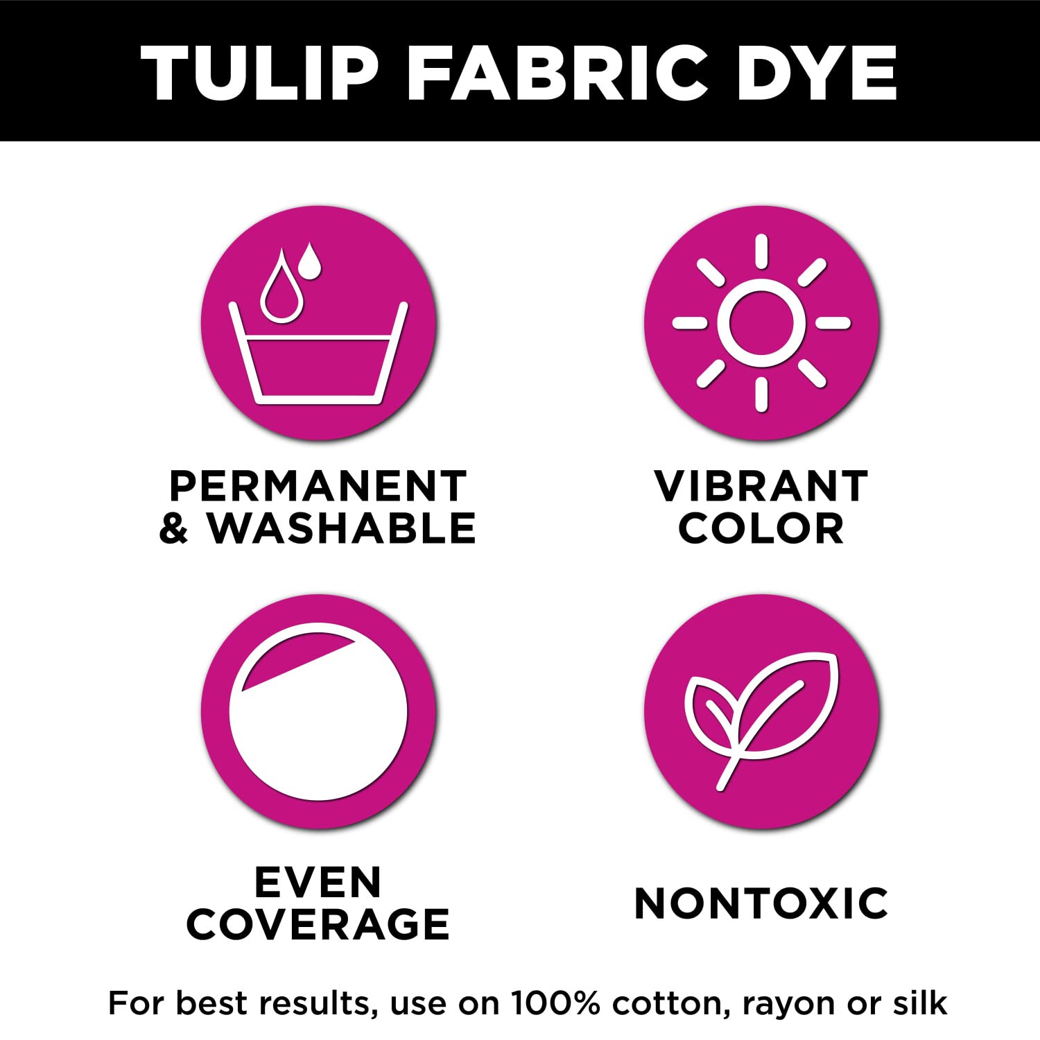 Tulip Fabric Dye 42742 Fdy Opstk Hot Aqua
