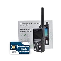 Thuraya XT Pro Satellite Phone & Standard SIM with 30 Units (20 Minutes) with 365 Day Validity