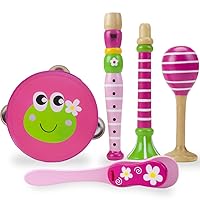 Imagination Generation Mini Melodies Wood Instruments - 5pc Set!