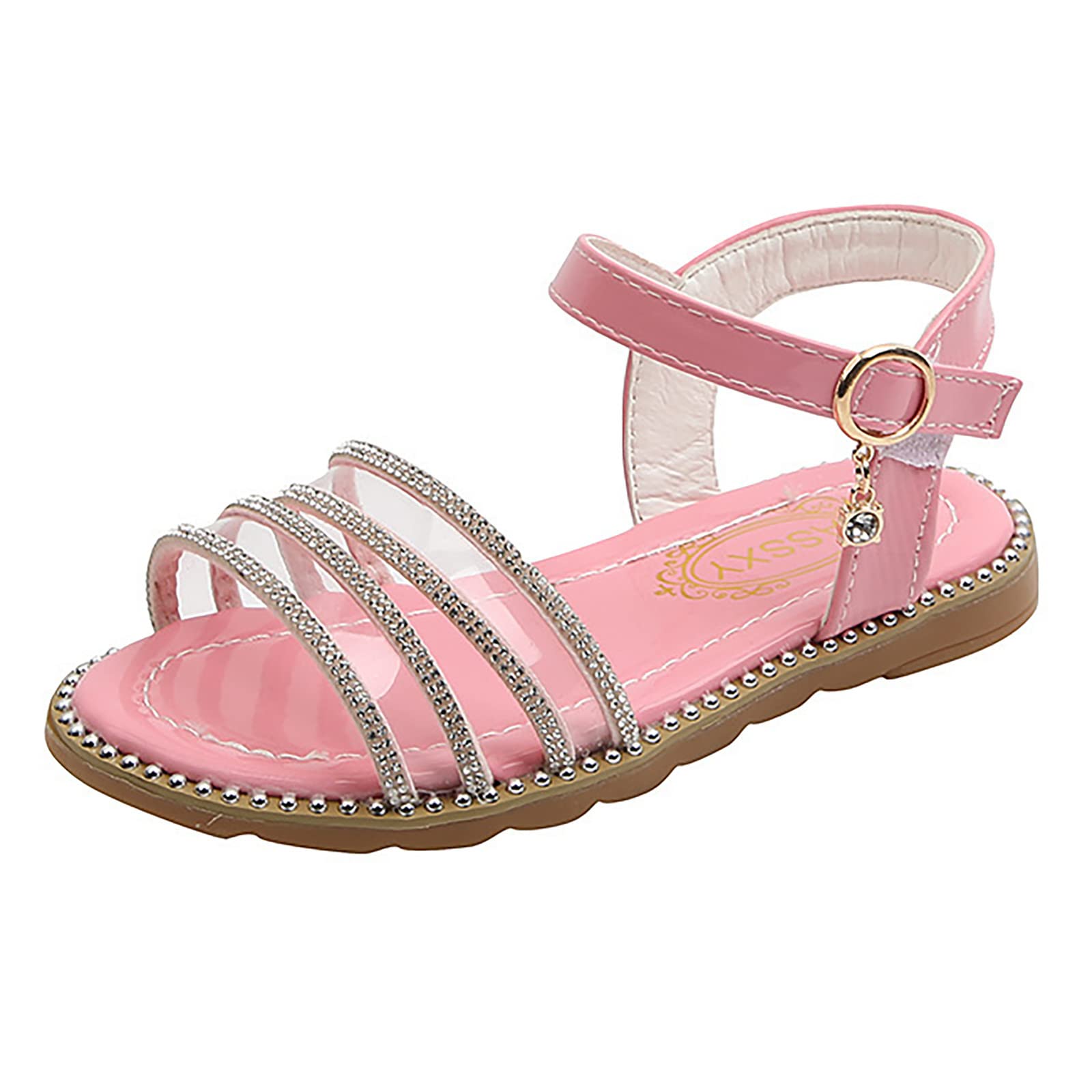 Shoe Slipper Fashion Spring Summer Children Sandals Girls Flat Open Toe Buckle Light And Robe for Girls And Slippers