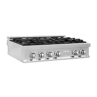 ZLINE 36 in. Rangetop with 6 Gas Burners (RT36)