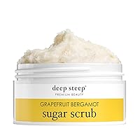 Deep Steep Deep steep sugar scrub, grapefruit bergamot, 8 ounce, 8 Ounce