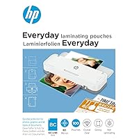 HP Everyday Laminating Pouches for Business Cards 80 Micron 100x