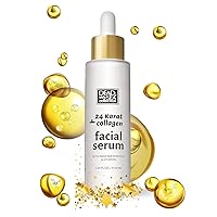 24 K & Collagen Serum For Face - Hydration Facial Serum - Skin Serum for Smooth and Moisturized Skin - Enriched with Dead Sea Minerals and Vitamins - 1,69 Fl. Oz.