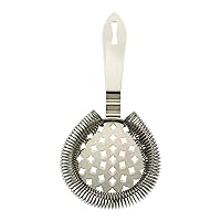Barfly Classic Hawthorne Spring Bar Strainer, Stainless Steel